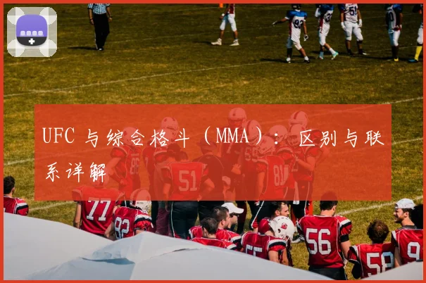UFC 与综合格斗(MMA):区别与联系详解